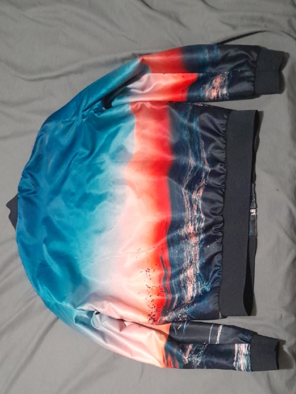 Zara Black and Blue Jacket - Picture 3 of 5